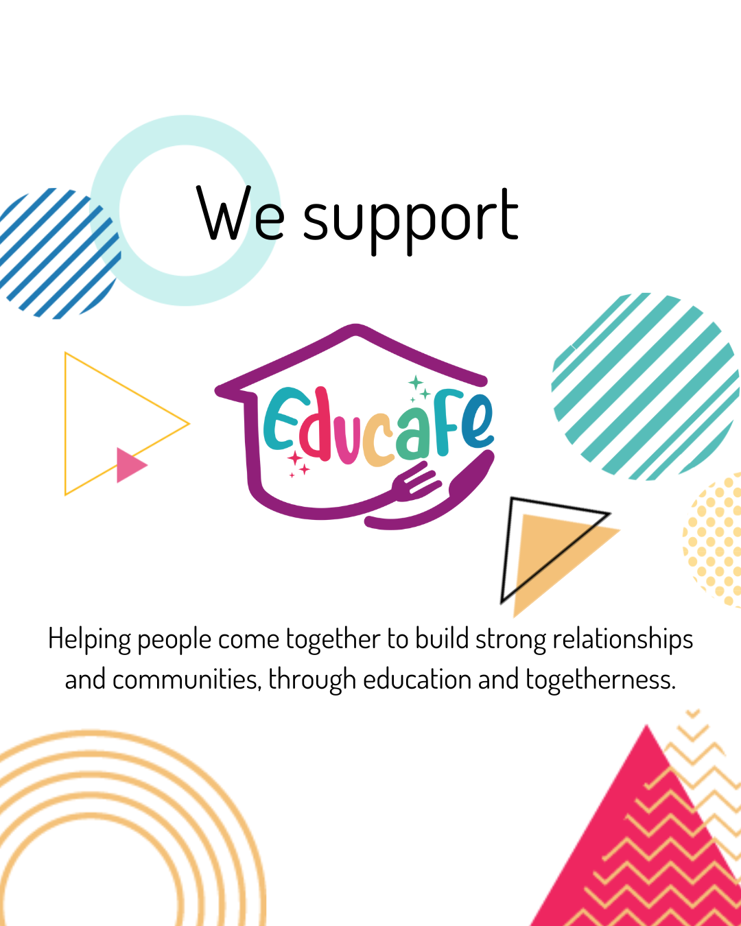 We support Educafe helping build community in Newbury